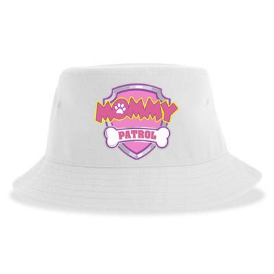 Mom Patrol Dog Mom Dad Sustainable Bucket Hat