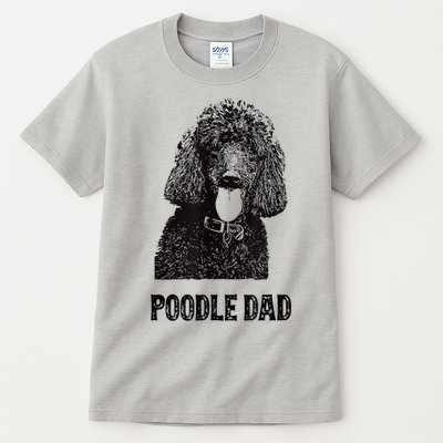 Mens Poodle Dad Standard Poodle Dad Tall T-Shirt