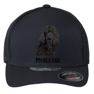 Mens Poodle Dad Standard Poodle Dad Flexfit Unipanel Trucker Cap