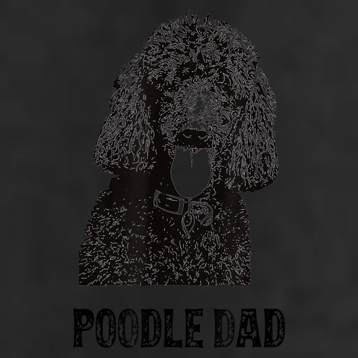 Mens Poodle Dad Standard Poodle Dad Adult Drive Performance Visor