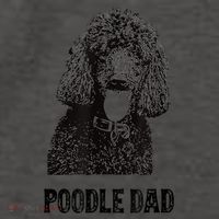Mens Poodle Dad Standard Poodle Dad Vector Backpack
