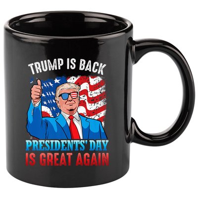 Make PresidentS Day Great Again President Trump Usa America 11oz C Handle Ceramic Mug
