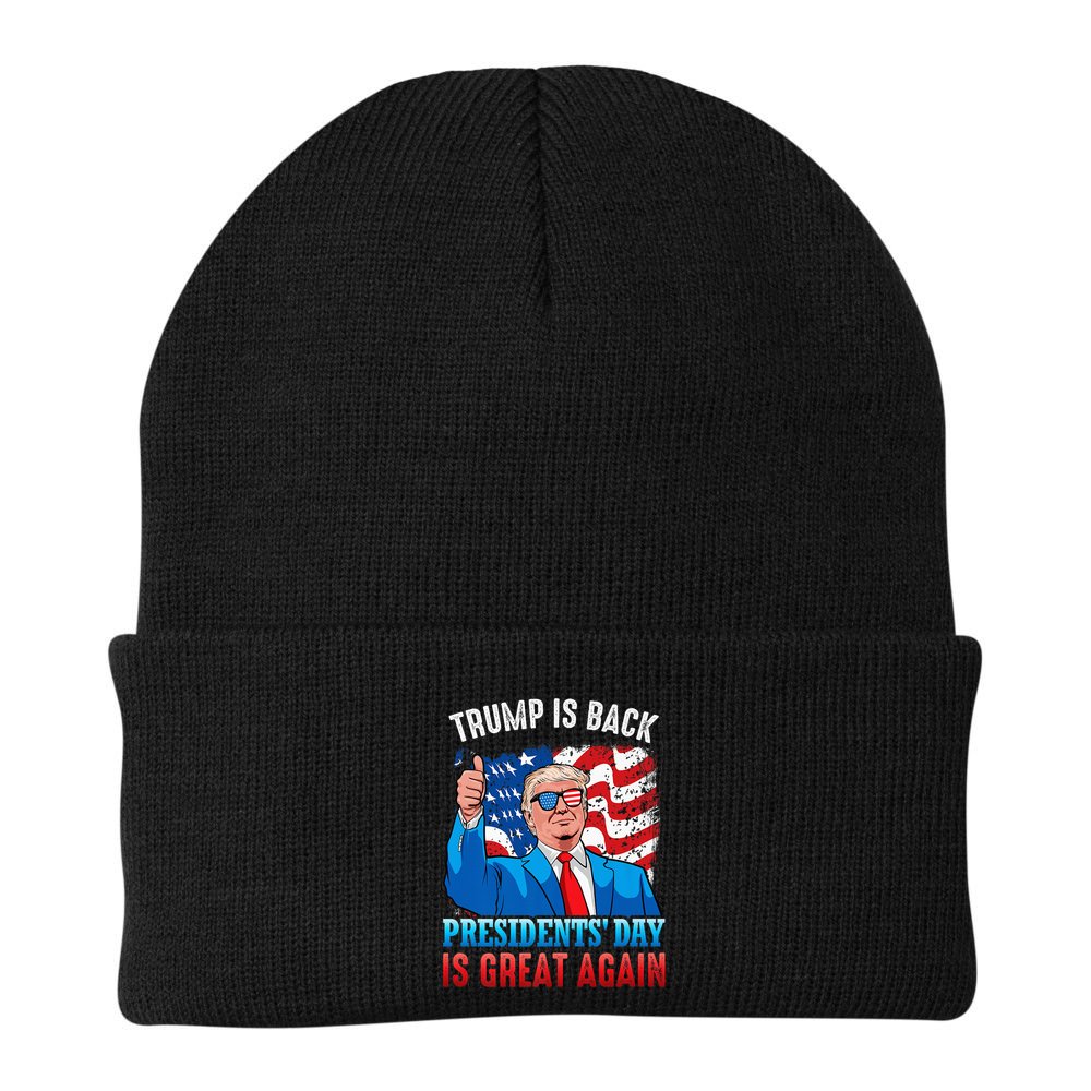 Make PresidentS Day Great Again President Trump Usa America Beanie