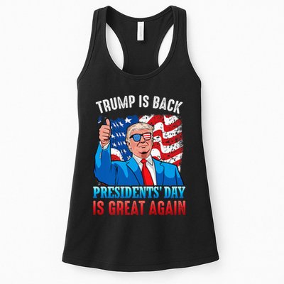 Make PresidentS Day Great Again President Trump Usa America Womens Tank Top