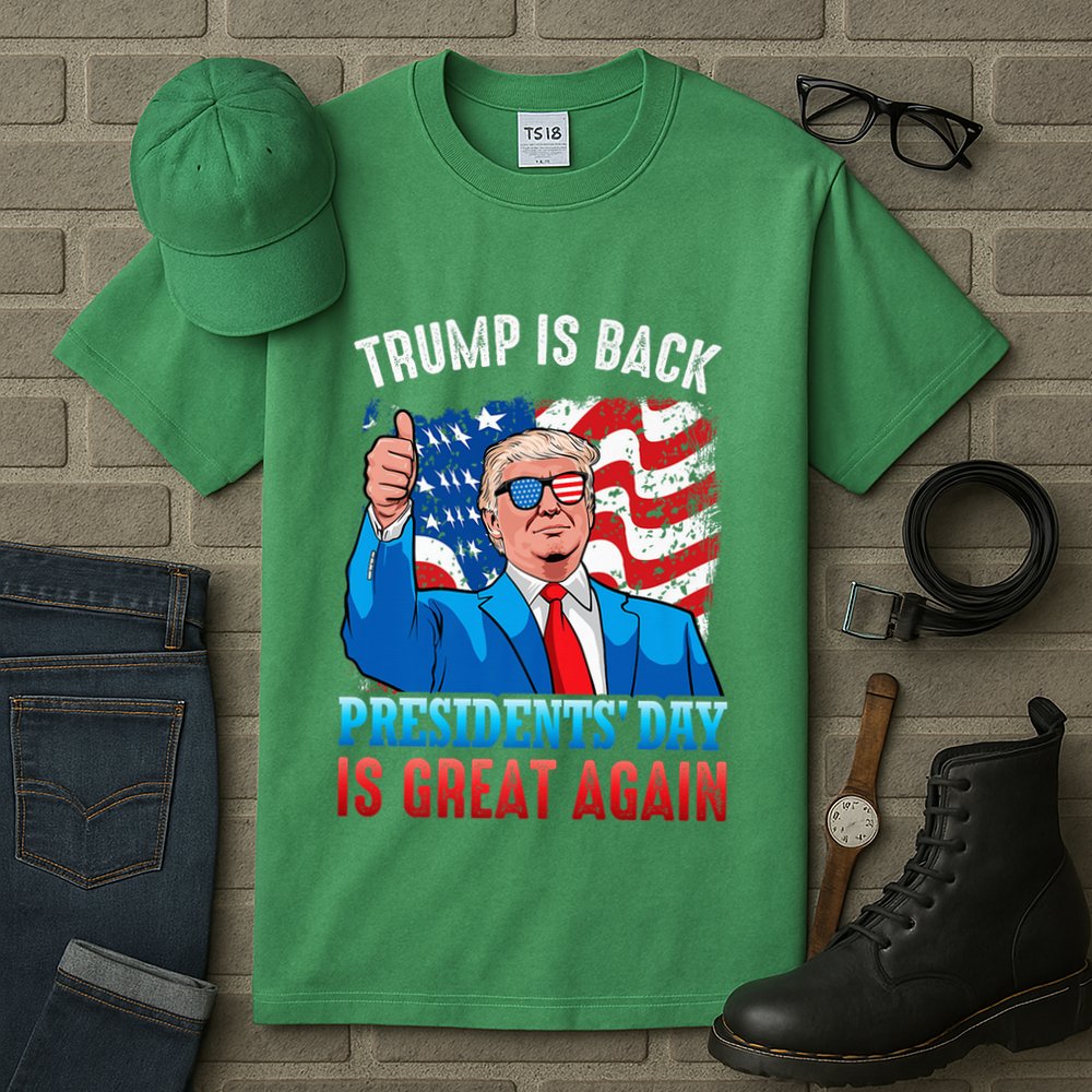 Make PresidentS Day Great Again President Trump Usa America Tall T-Shirt