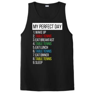 My Perfect Day Table Tennis Cute Gift PosiCharge Competitor Tank