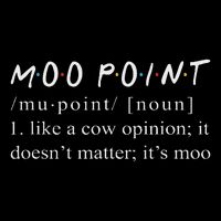 Moo Point Definition Funny Moo Point 16 in Basic Backpack