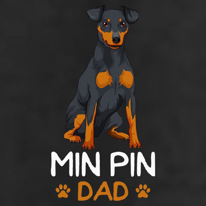 Min Pin Dad Miniature Pinscher Dog Father Father´s Day 25L Jumbo Tote
