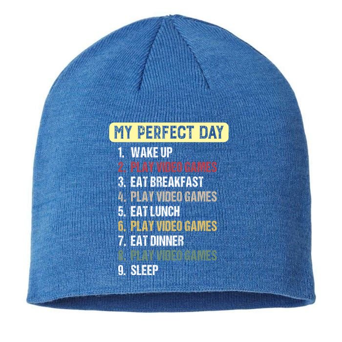 My Perfect Day Video Games Gift My Perfect Day Gift Sustainable Beanie