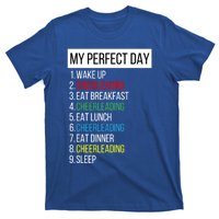 My Perfect Day Cheerleading Gift T-Shirt