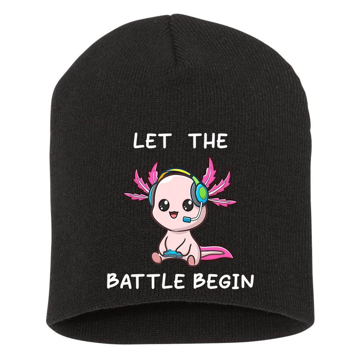 My Perfect Day Video Games Funny Cool Gamer Gift Short Acrylic Beanie