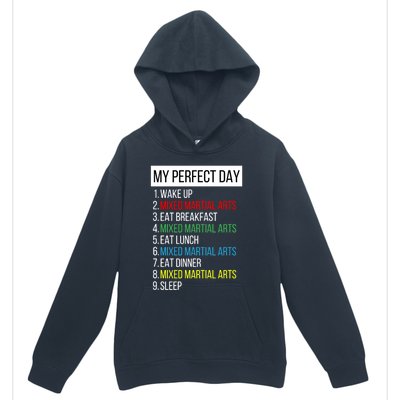 My Perfect Day Mixed Martial Arts Gift Urban Pullover Hoodie