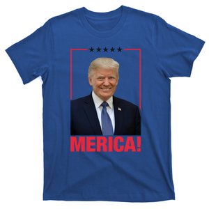 Merica! President Donald Trump Presidential Portrait Meme Cute Gift T-Shirt