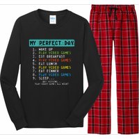 My Perfect Day Play Video Games Long Sleeve Pajama Set