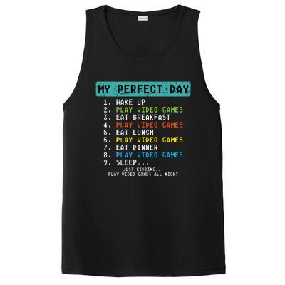 My Perfect Day Play Video Games PosiCharge Competitor Tank