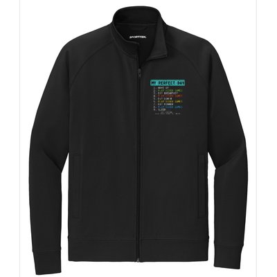 My Perfect Day Play Video Games Stretch Full-Zip Cadet Jacket