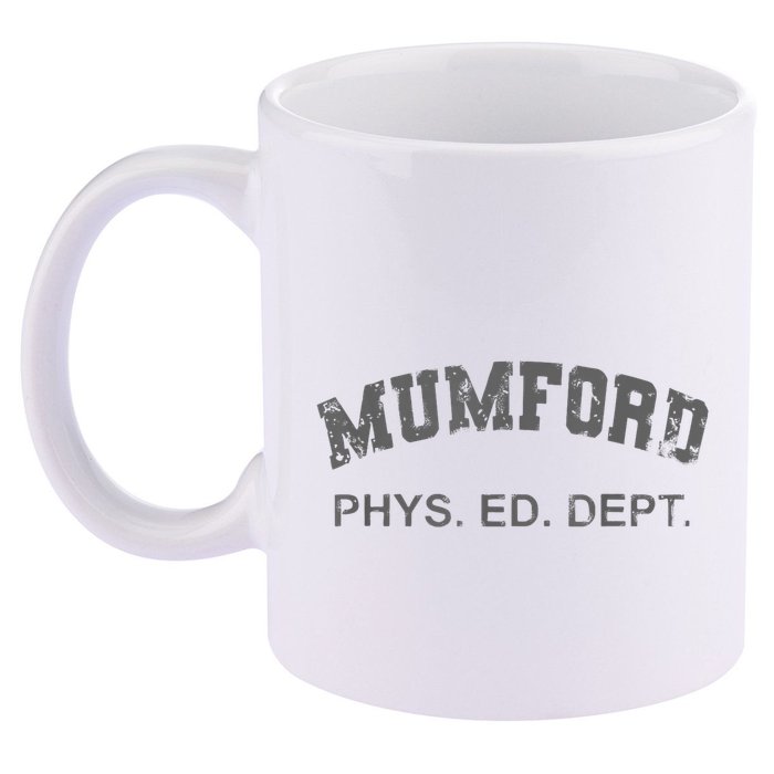 Mumford Phs. Ed. Dept 11oz C Handle Ceramic Mug