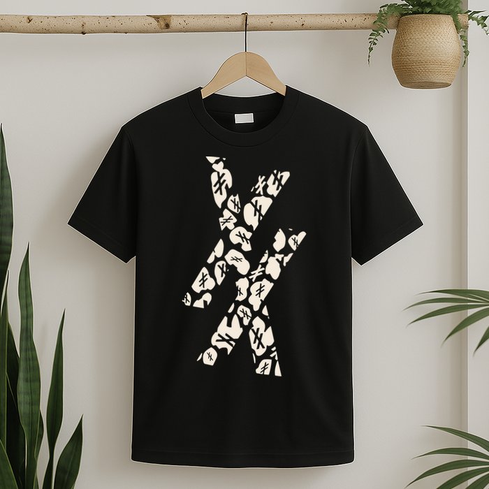 Mgk Patterned Est 4 Life T-Shirt