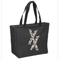 Mgk Patterned Est 4 Life Zip Tote Bag