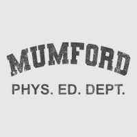 Mumford Phys Ed Dept Funny Lazy Womens Funnel Neck Pullover Hood
