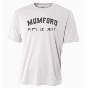 Mumford Phys Ed Dept Funny Lazy Cooling Performance Crew T-Shirt