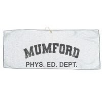 Mumford Phys Ed Dept Funny Lazy Large Microfiber Waffle Golf Towel