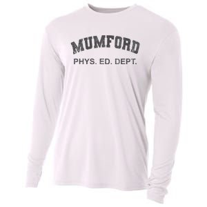 Mumford Phys Ed Dept Funny Lazy Cooling Performance Long Sleeve Crew