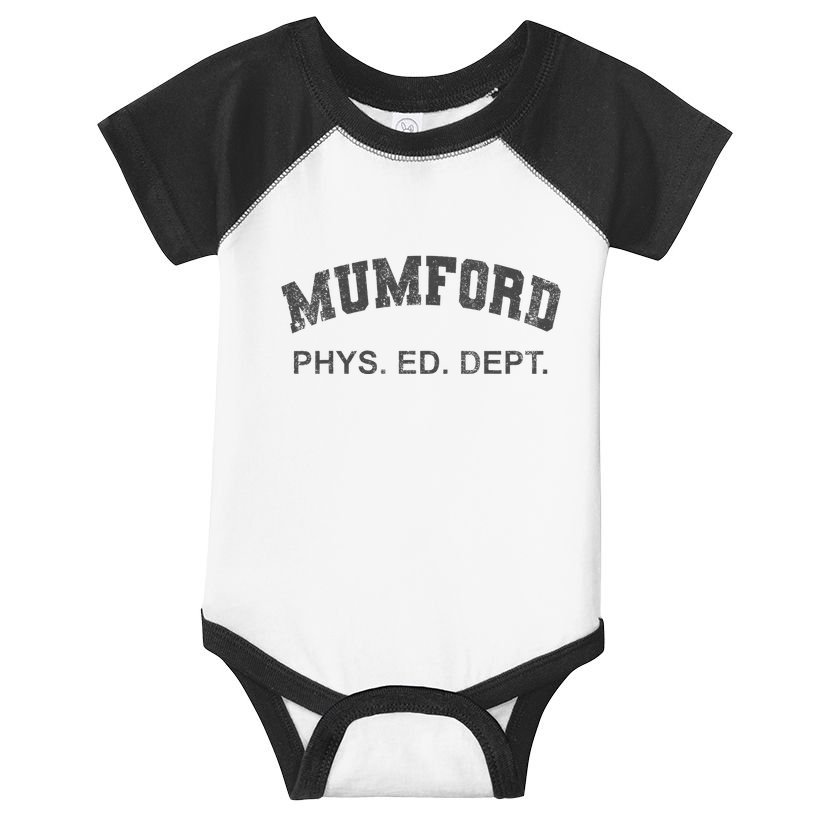 Mumford Phys Ed Dept Funny Lazy Infant Baby Jersey Bodysuit