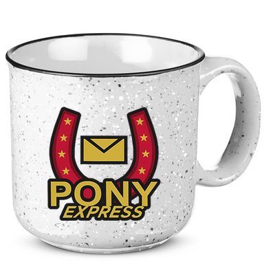 Mouthwashing Pony Eye Art For Horror Fans 15oz Campfire Ceramic Mug