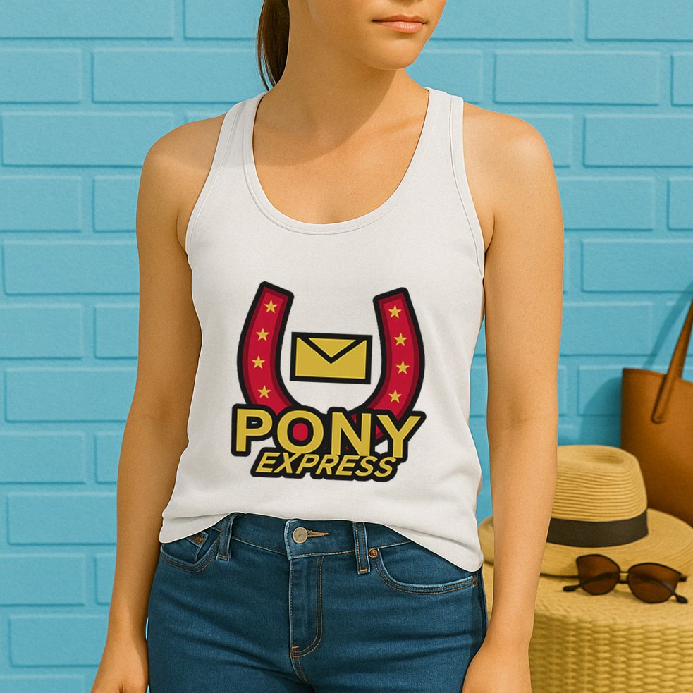 Mouthwashing Pony Eye Art For Horror Fans Womens Tank Top