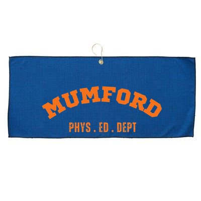 Mumford Phys. Ed. Dept. Novelty Large Microfiber Waffle Golf Towel