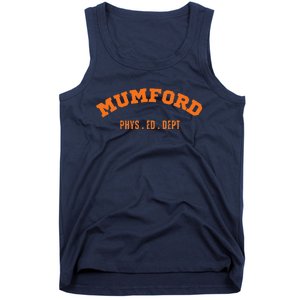 Mumford Phys. Ed. Dept. Novelty Tank Top