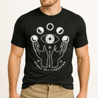 Moon Phases Esoteric Art Trust The Universe Quote Performance Shirt