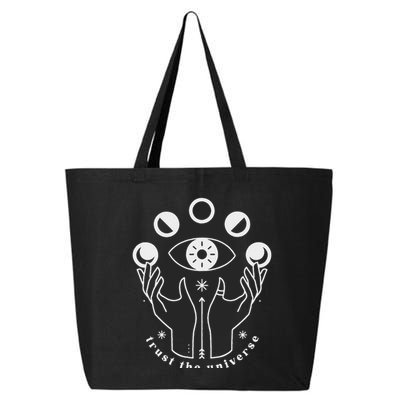 Moon Phases Esoteric Art Trust The Universe Quote 25L Jumbo Tote