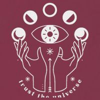 Moon Phases Esoteric Art Trust The Universe Quote 16oz Travel Tumbler
