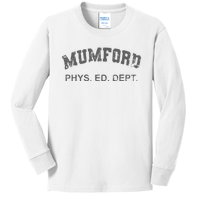 Mumford Phs. Ed. Dept Kids Long Sleeve Shirt