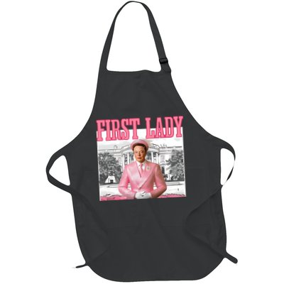 Mitali Parmar2 Elon Musk First Lady Full-Length Apron With Pockets