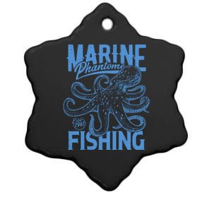 Marine Phantome Fishing Ceramic Star Ornament