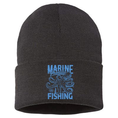 Marine Phantome Fishing Sustainable Knit Beanie