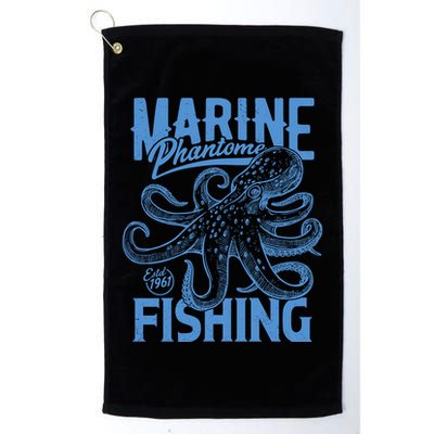 Marine Phantome Fishing Golf Towel
