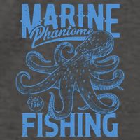 Marine Phantome Fishing Vector Backpack