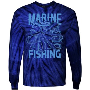 Marine Phantome Fishing Tie-Dye Long Sleeve Shirt