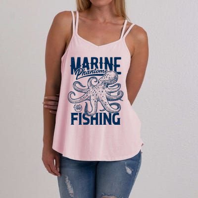 Marine Phantome Fishing Women's Strappy Tank