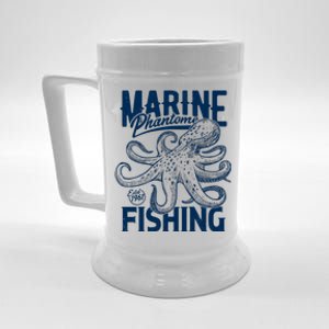 Marine Phantome Fishing Beer Stein