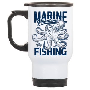 Marine Phantome Fishing Stainless Steel Travel Mug