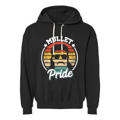 Mullet Pride - Funny Redneck Mullet Garment-Dyed Fleece Hoodie