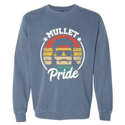 Mullet Pride - Funny Redneck Mullet Garment-Dyed Sweatshirt