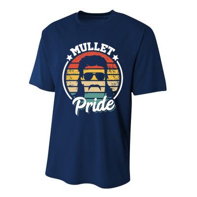 Mullet Pride - Funny Redneck Mullet Performance Sprint T-Shirt