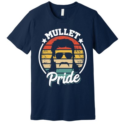 Mullet Pride - Funny Redneck Mullet Premium T-Shirt