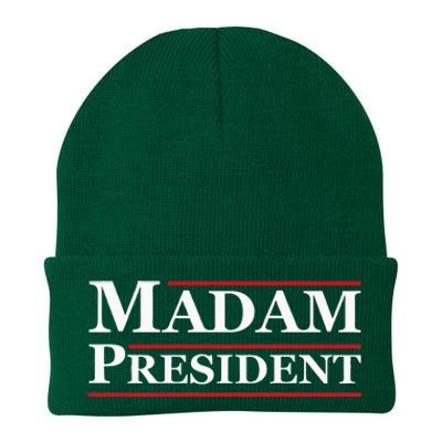 Madam President First Female President Presidential Election Knit Cap Winter Beanie